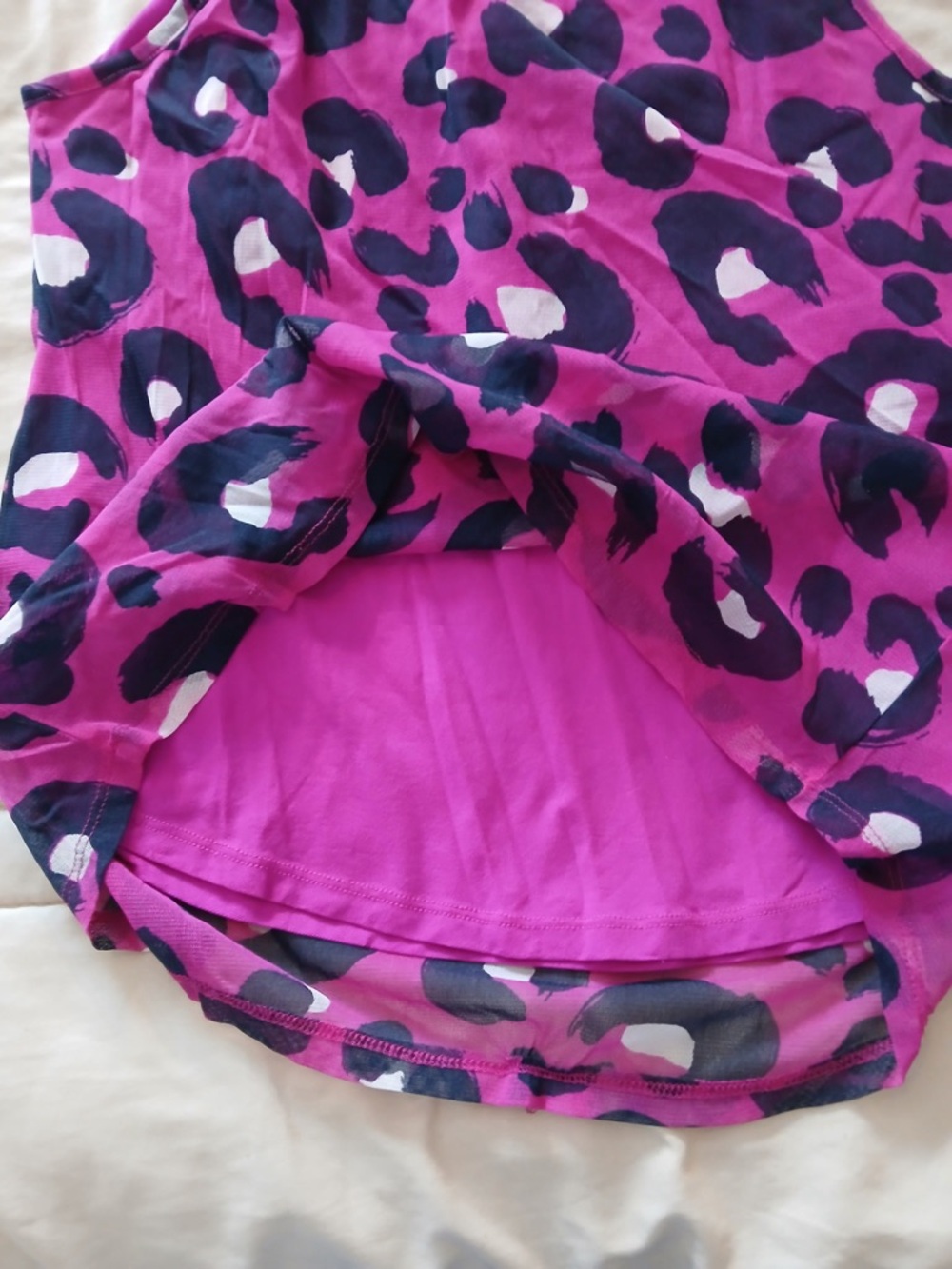 INC International Concepts Purple-Pink Leopard Halter Camisole - Picture 7 of 8